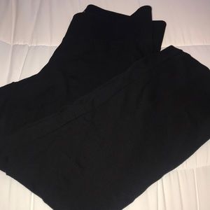 Black stretchy slacks